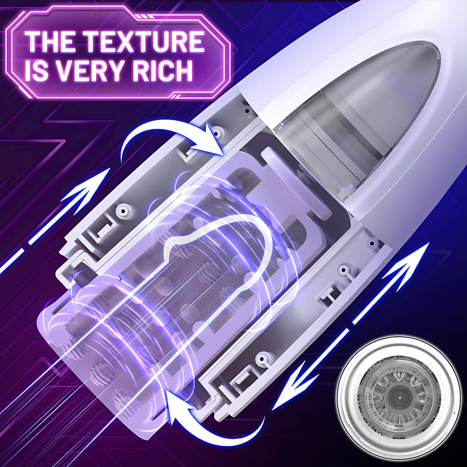 XUNAN Automatic Thrusting Male Masturbator