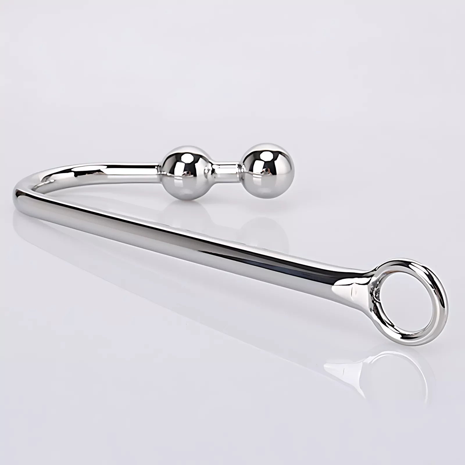 XUNAN Stainless Steel Double Bead Anal Hook