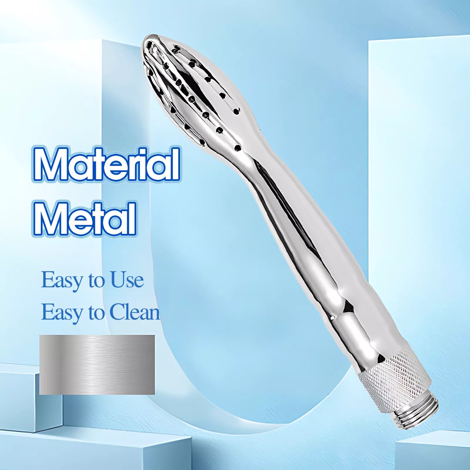 XUNAN Stainless Steel Enema Cleaning Nozzle