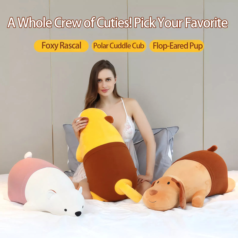 XUNAN Mini Automatic Telescopic Dildo Plush Toy for Women