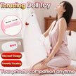 XUNAN Inflatable Love Pillow with Realistic Dildo for Women