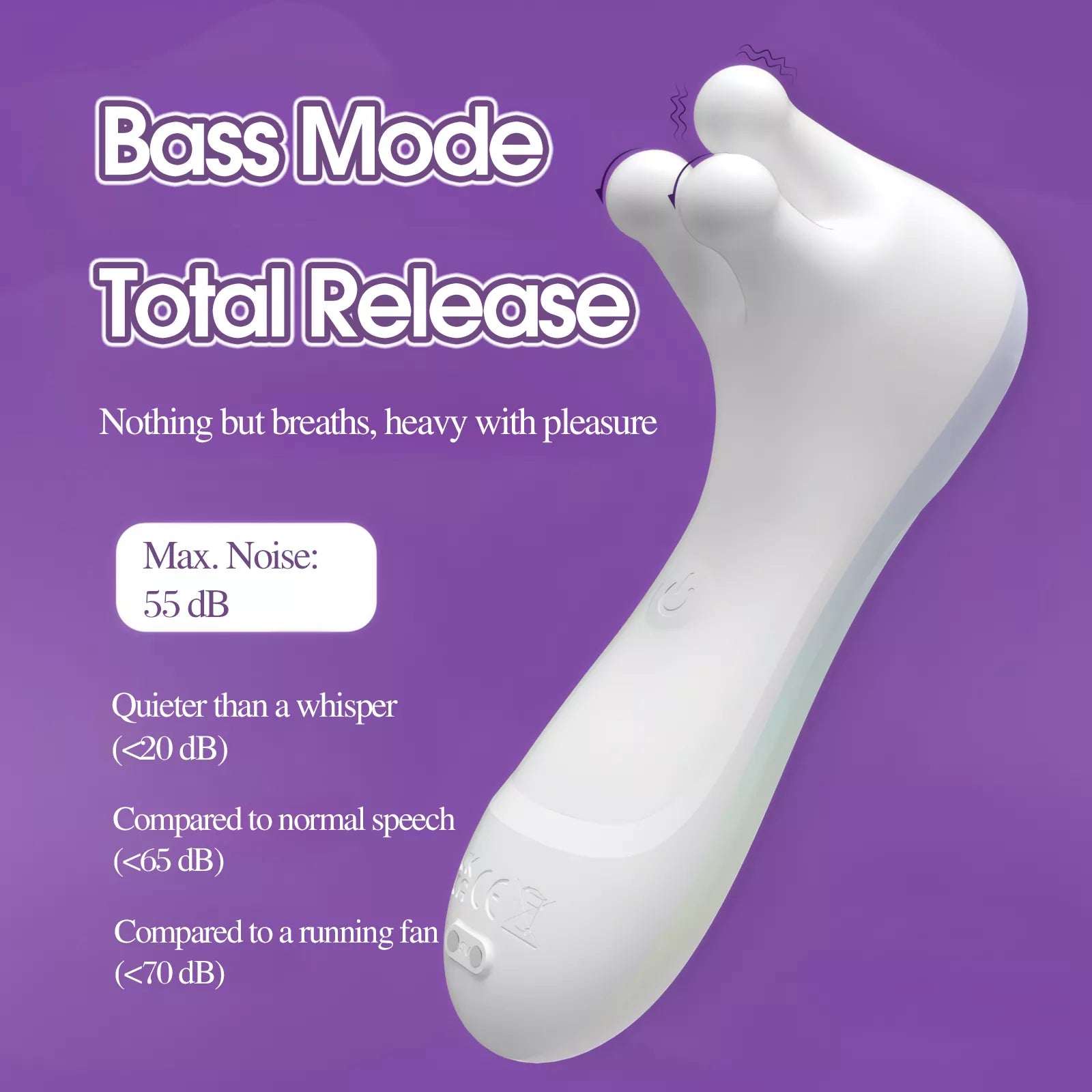 XUNAN Soft Kneading Vibrator AV Massage Wand for Women