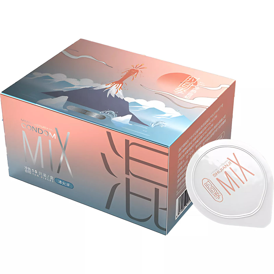 XUNAN Hyaluronic Acid Moist Ultra-Thin Textured Condoms