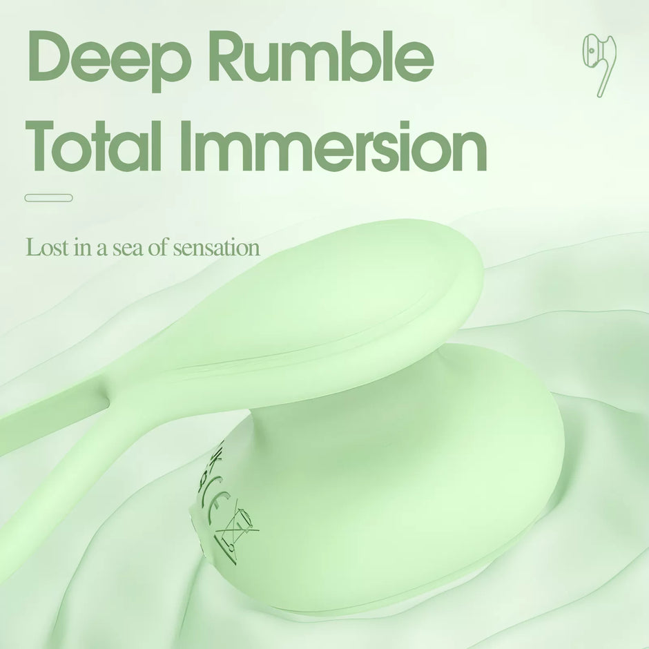 XUNAN Bean Vibrating Massage Egg for Couples