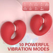 XUNAN Electric Vibrating Nipple Clamps for Women