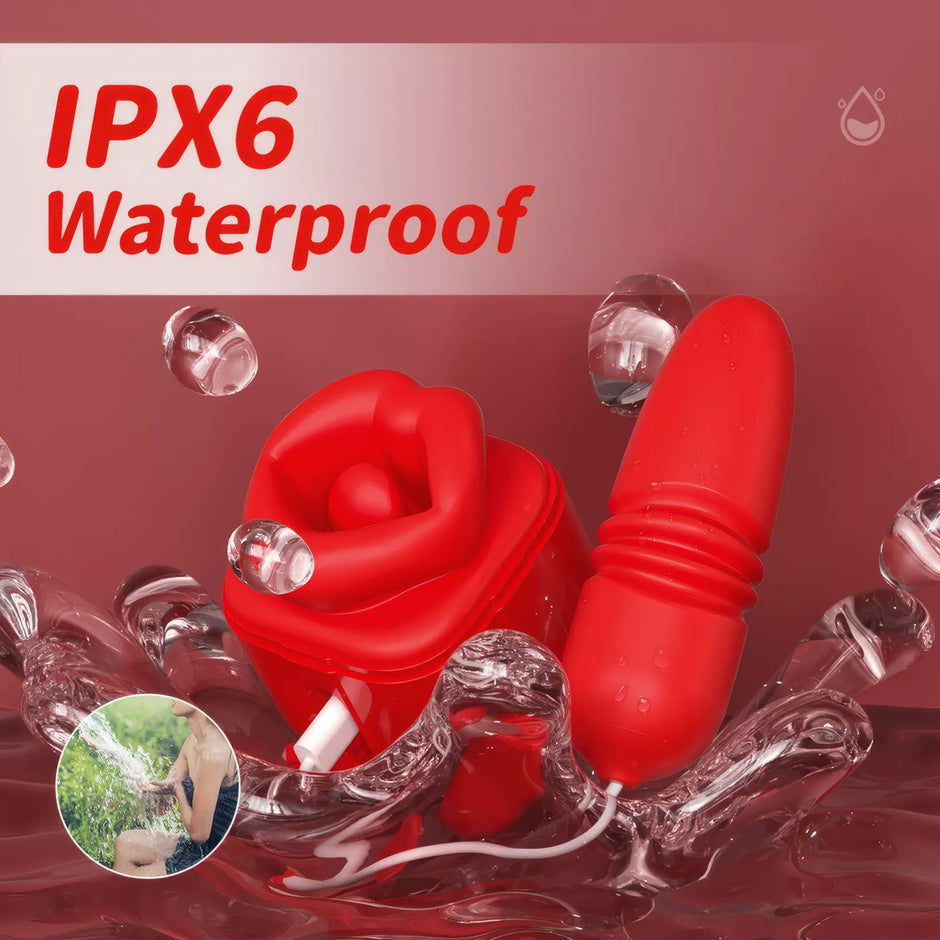 XUNAN Big Mouth Tongue Licking Vibrator for Women