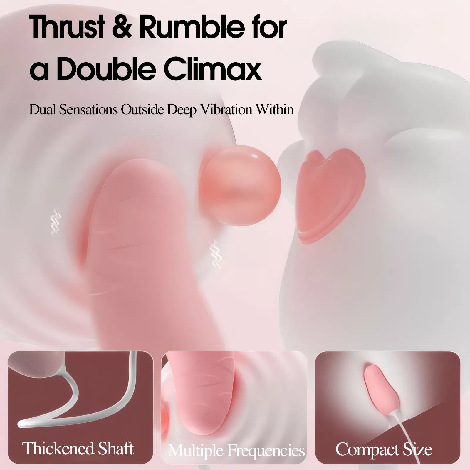 XUNAN Cat Paw Sucking & Vibrating Egg for Women