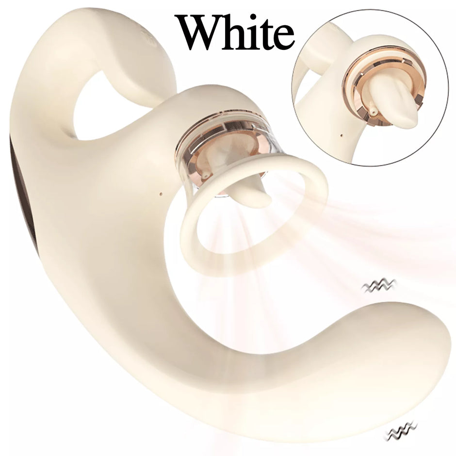 XUNAN U-Shaped FOX Clitoral & G-Spot Vibrator