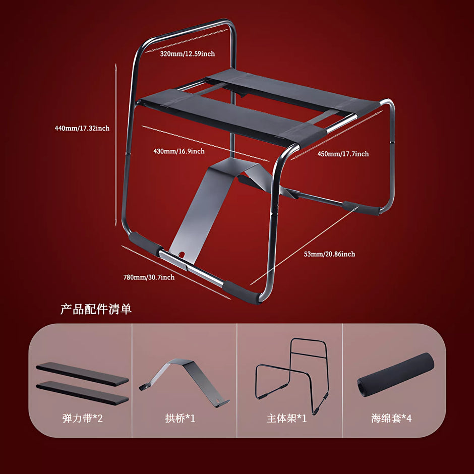 XUNAN Multifunctional SM Sex Chair for Couples