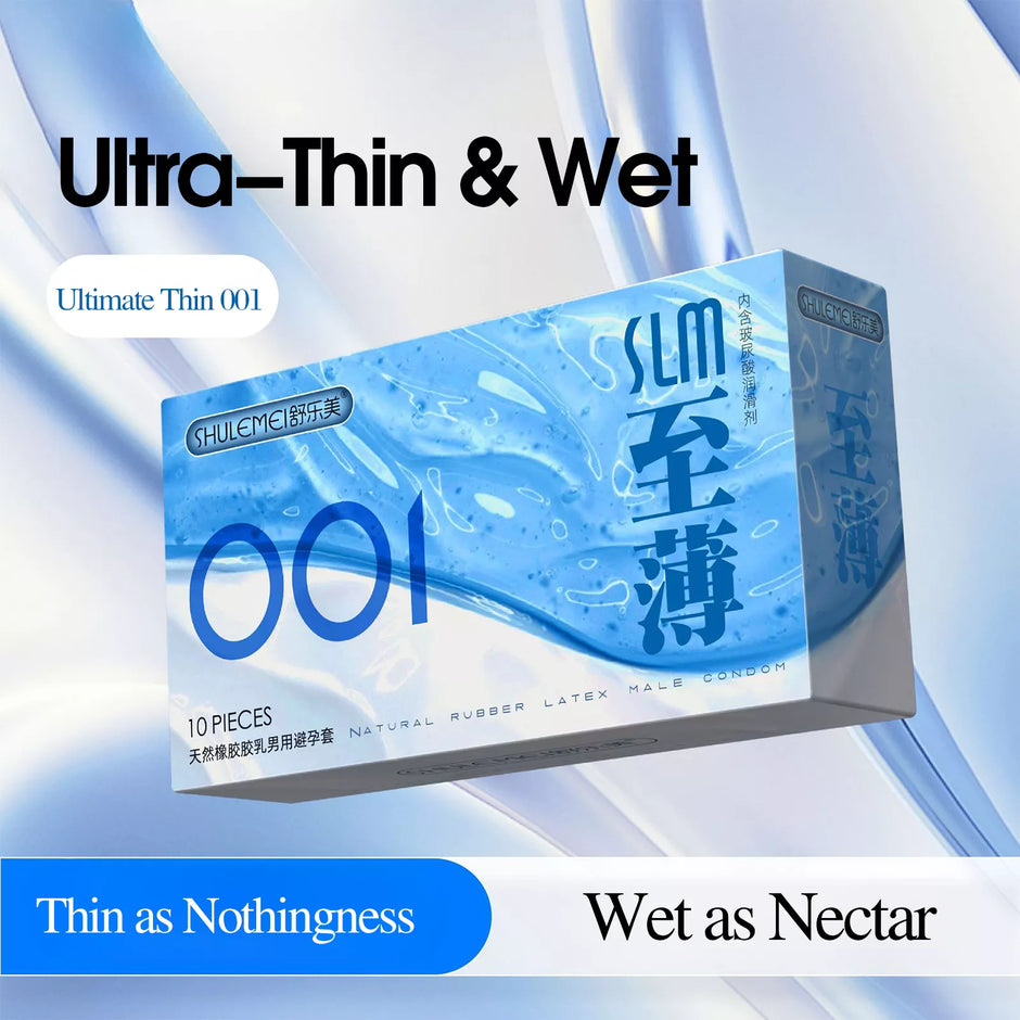 XUNAN Hyaluronic Acid 001 Invisible Ultra-Thin Condoms