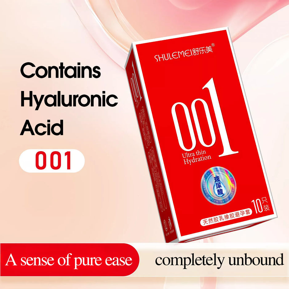 XUNAN Hyaluronic Acid 001 Ultra-Thin Jelly Condoms