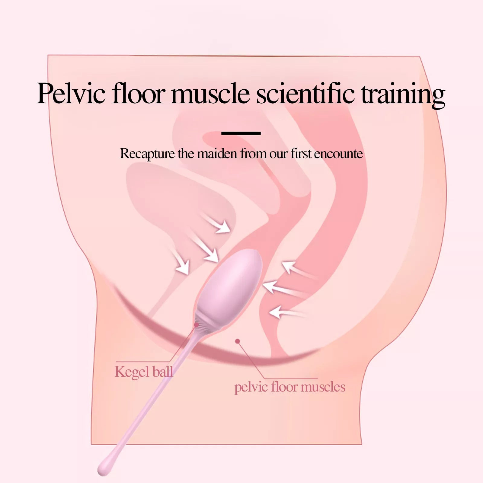 XUNAN Kegel Balls for Women – Silicone Vaginal Exercise Weights, Pelvic Floor Training Ben Wa Balls for Tightening & Recovery
