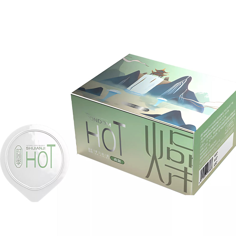 XUNAN Hyaluronic Acid Moist Ultra-Thin Textured Condoms