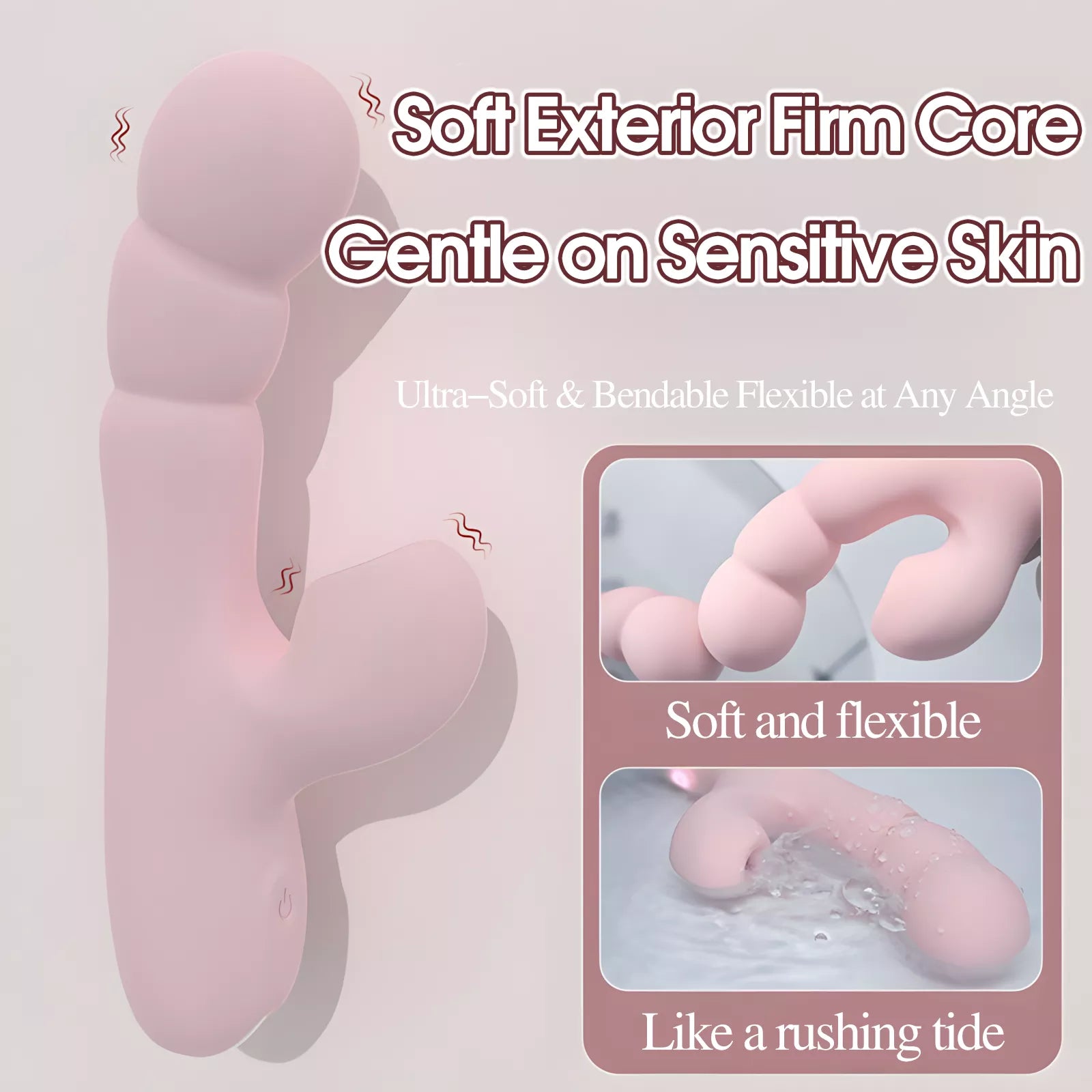 XUNAN Automatic Thrusting & Sucking Vibrator for Women