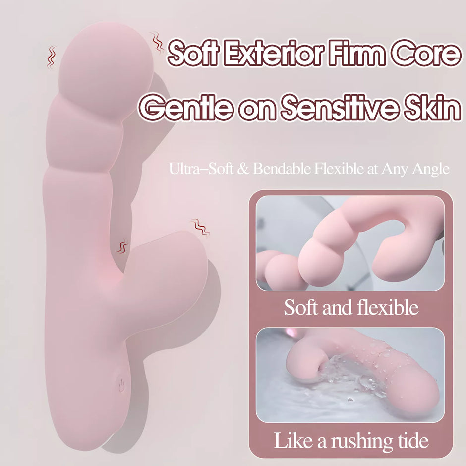 XUNAN Automatic Thrusting & Sucking Vibrator for Women