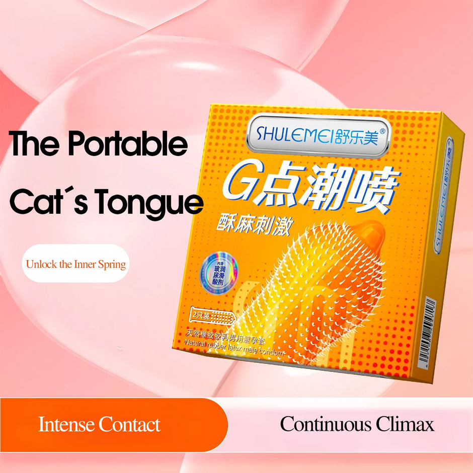 XUNAN G-Spot Intense Textured Condoms with Hyaluronic Acid