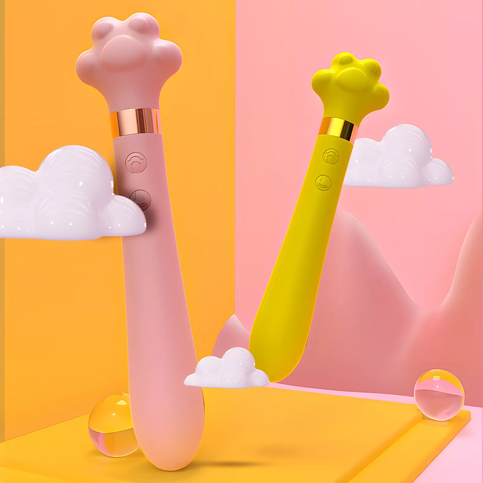 XUNAN Cat Paw C-Spot Vibrator with Tapping & Vibration