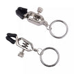 XUNAN Metal Nipple and Labia Clamp with Ring