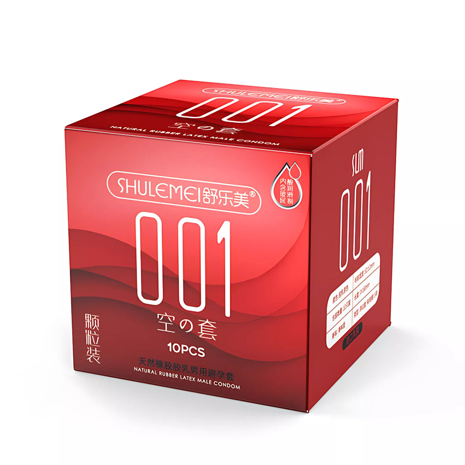 XUNAN Hyaluronic Acid 001 Textured Ultra-Thin Condoms