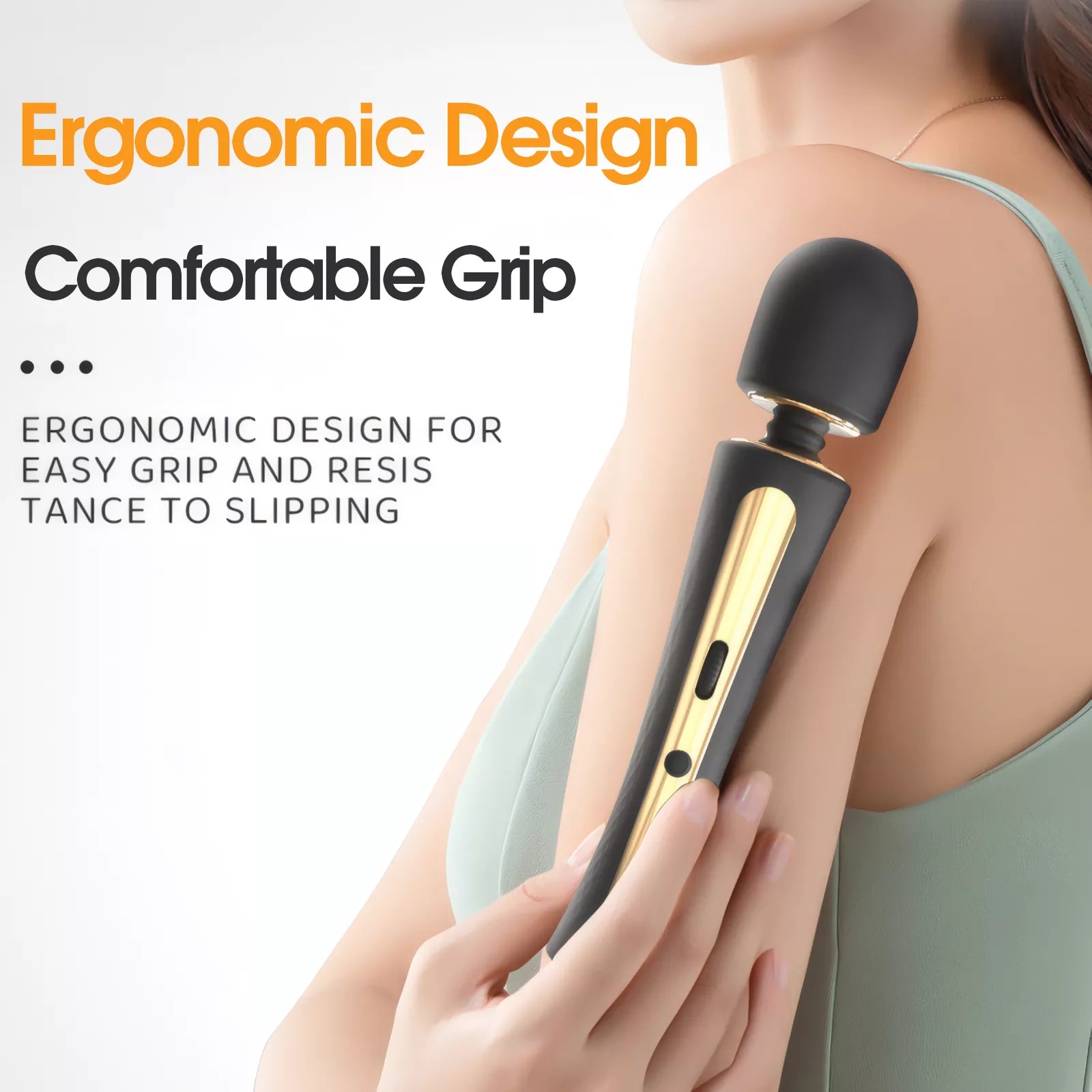 XUNAN Rechargeable Multi-Speed AV Vibrator Wand for Women