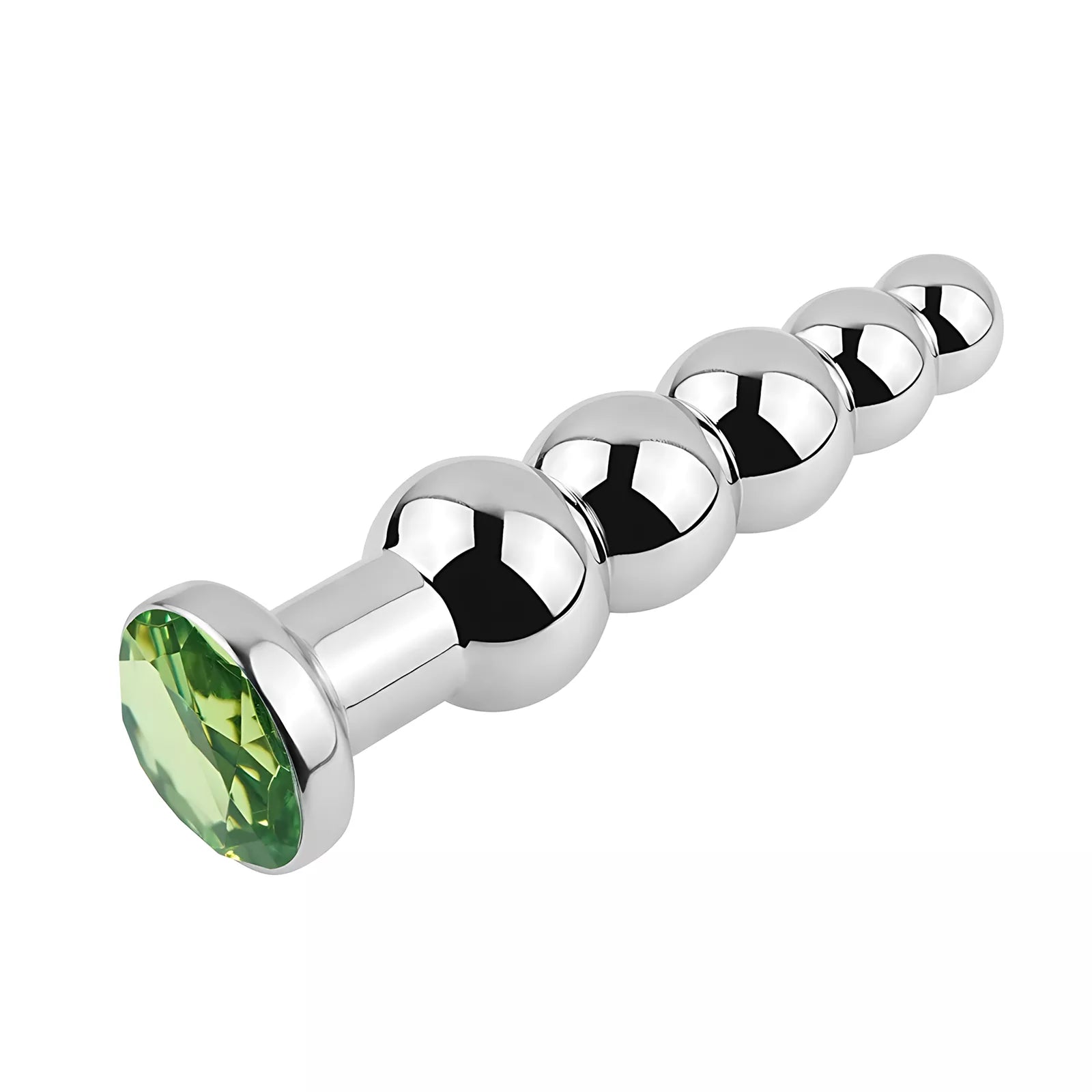 XUNAN Silver Stainless Steel Flower Anal Plug