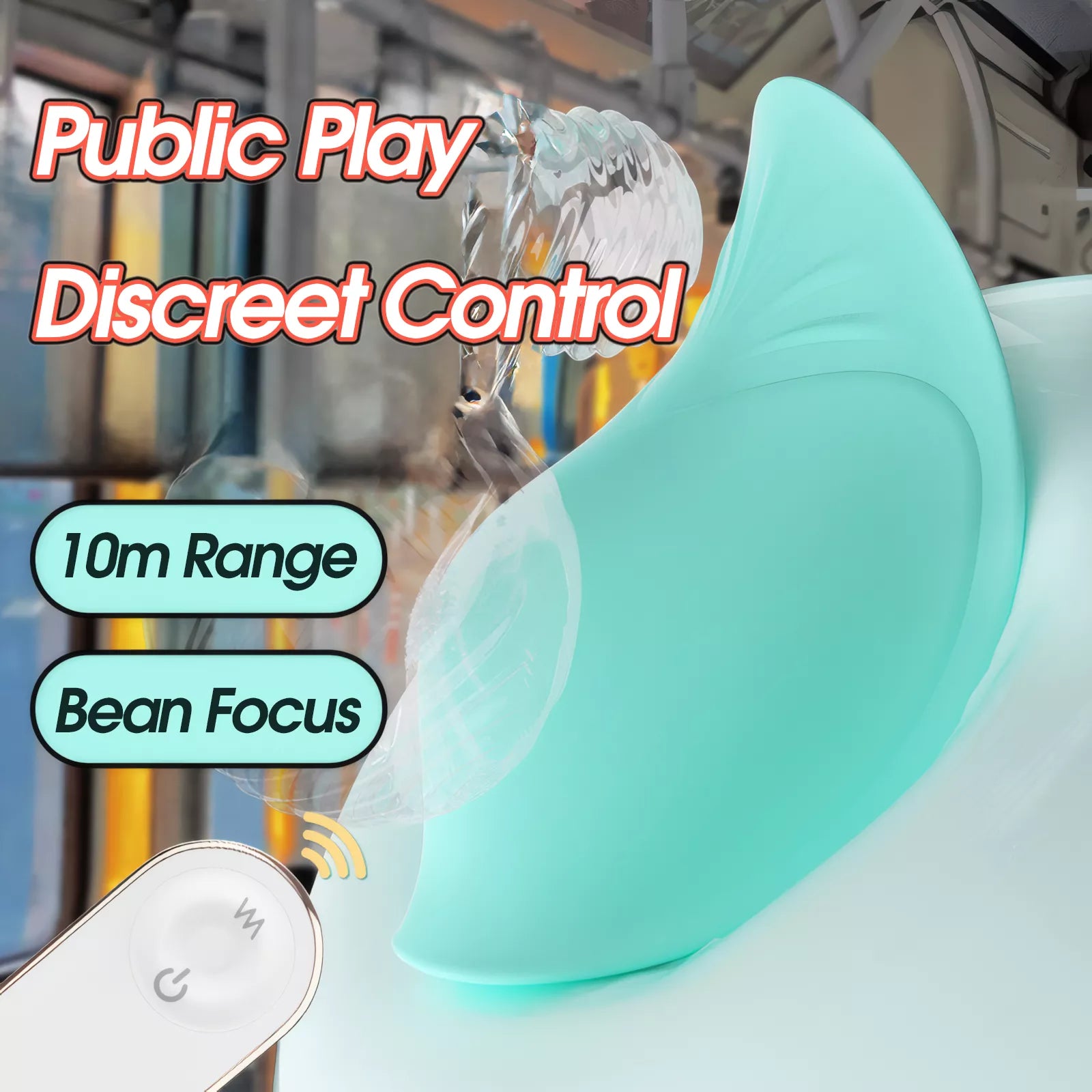 XUNAN Wearable Remote Control Vibrator Egg for Women