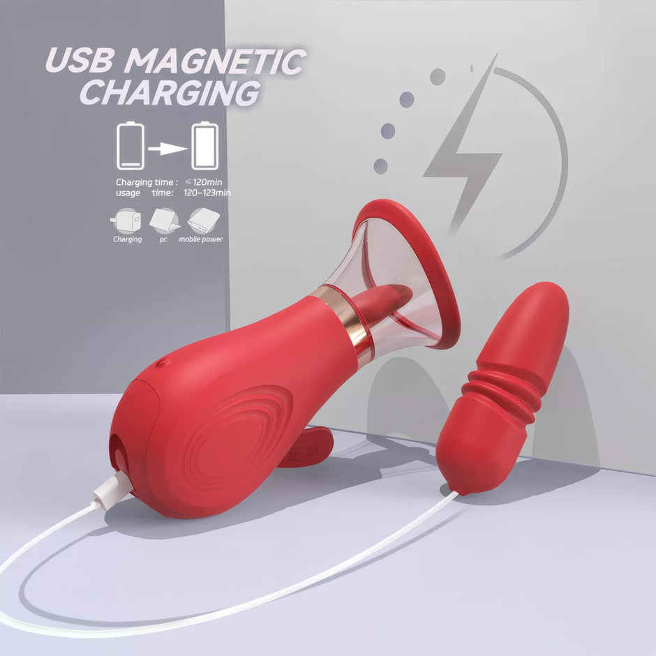 XUNAN Removable Thrusting Love Egg Vibrator for Women