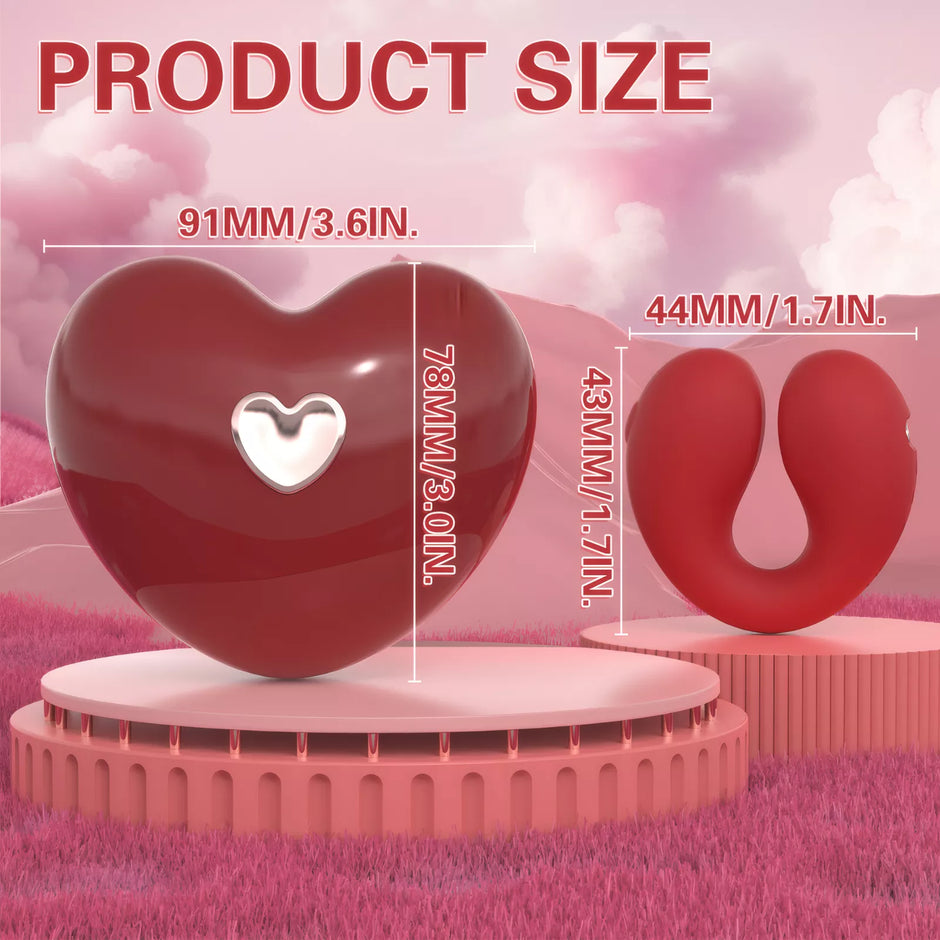 XUNAN Electric Vibrating Nipple Clamps for Women