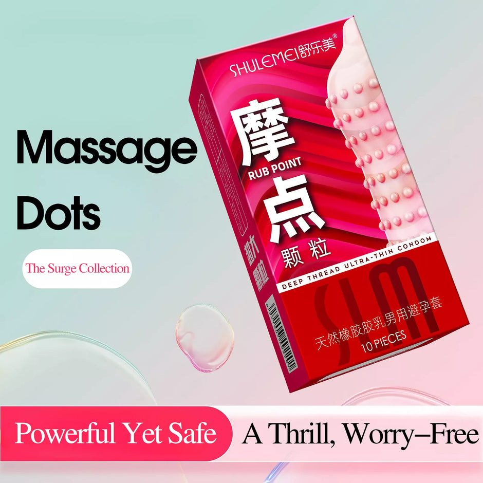 XUNAN Hyaluronic Acid Wave Series Ultra-Thin Textured Condoms