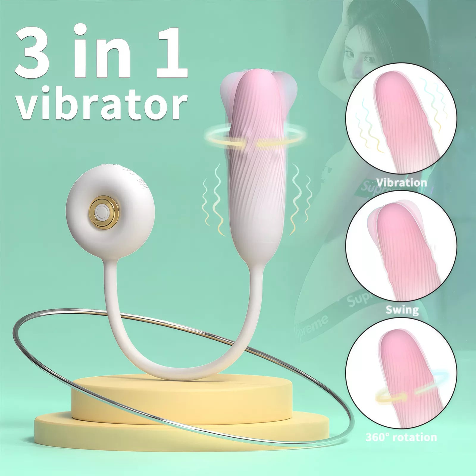 XUNAN Gradient Steel Ball Rolling Vibrating Egg