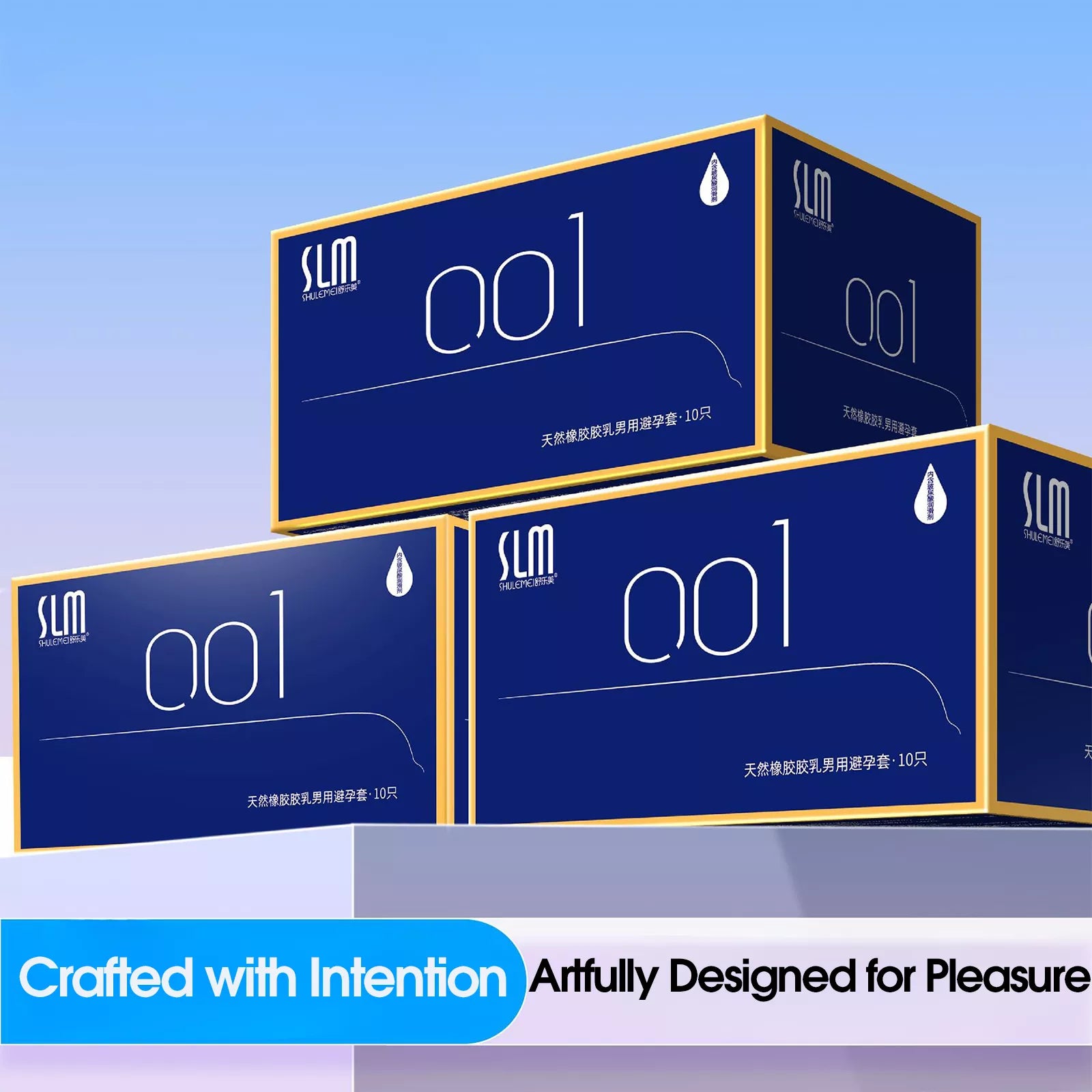 XUNAN Ultra Thin 001 Hyaluronic Acid Condoms