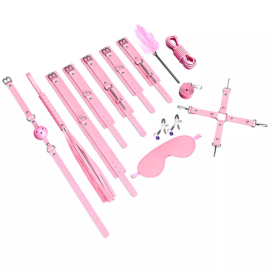 XUNAN SM Bondage Restraint Kit 8-Piece / 11-Piece Set