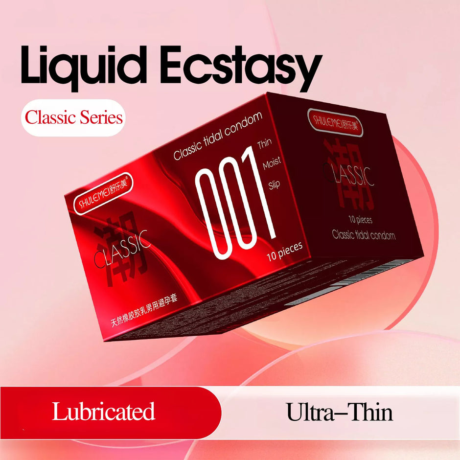 XUNAN Hyaluronic Acid 001 Textured Delay Condoms