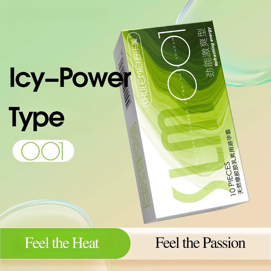 XUNAN Hyaluronic Acid Ultra-Thin Textured Condoms ShanShui Series