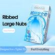 XUNAN Hyaluronic Acid Delay Textured Tight Fit Condoms