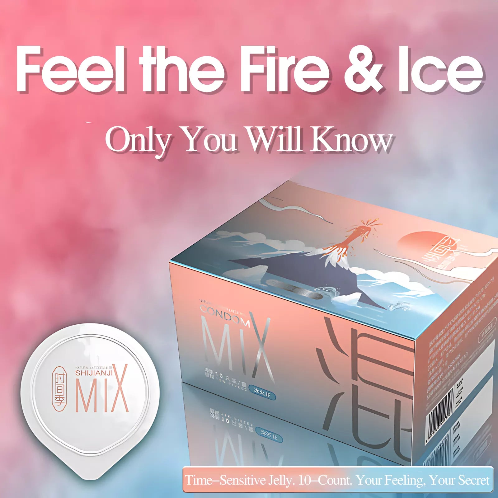 XUNAN Hyaluronic Acid Moist Ultra-Thin Textured Condoms