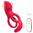 XUNAN Rose Style Silicone Cock Ring for Men
