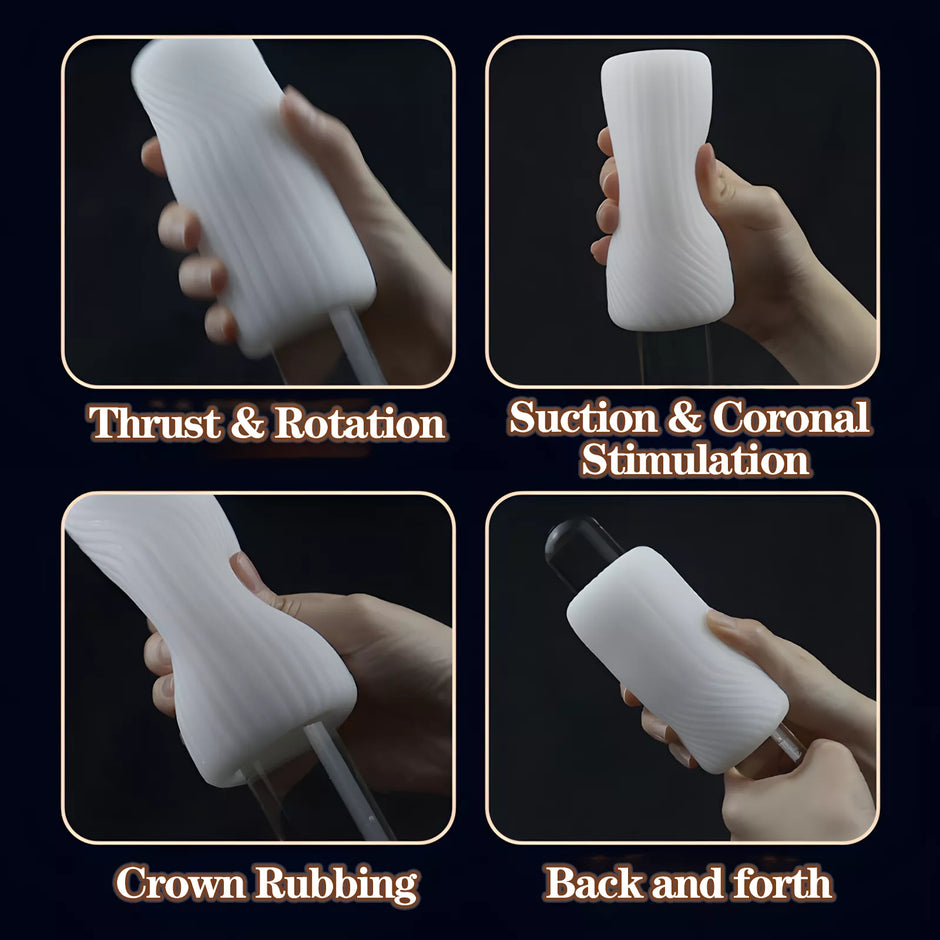 XUNAN Heated Masturbation Cup for Men