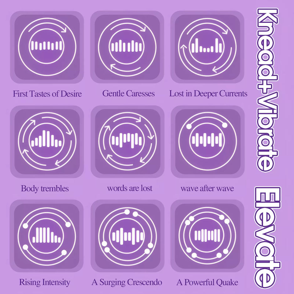 XUNAN Soft Kneading Vibrator AV Massage Wand for Women