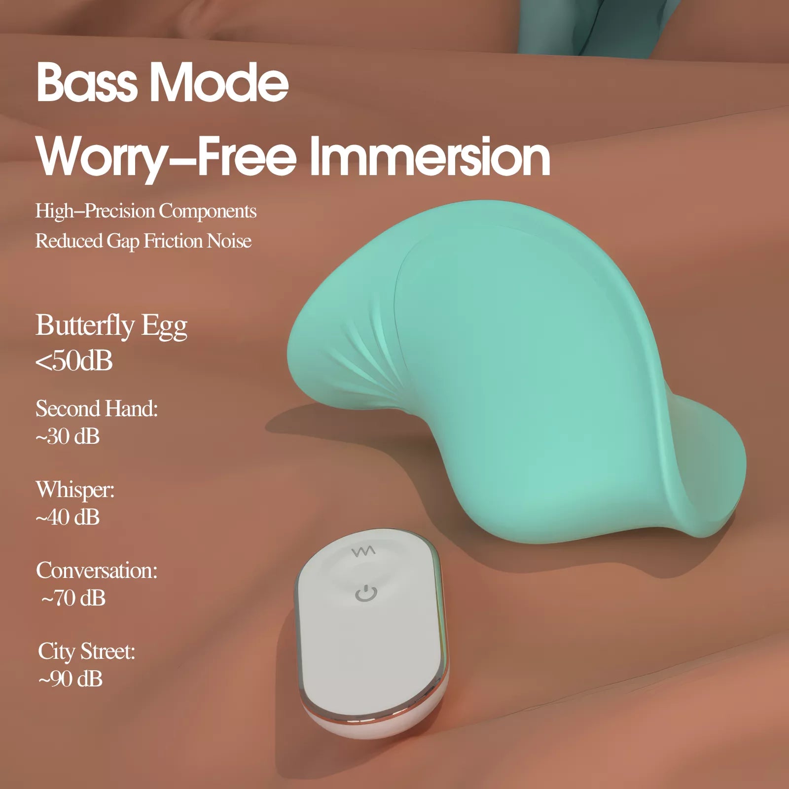 XUNAN Wearable Remote Control Vibrator Egg for Women