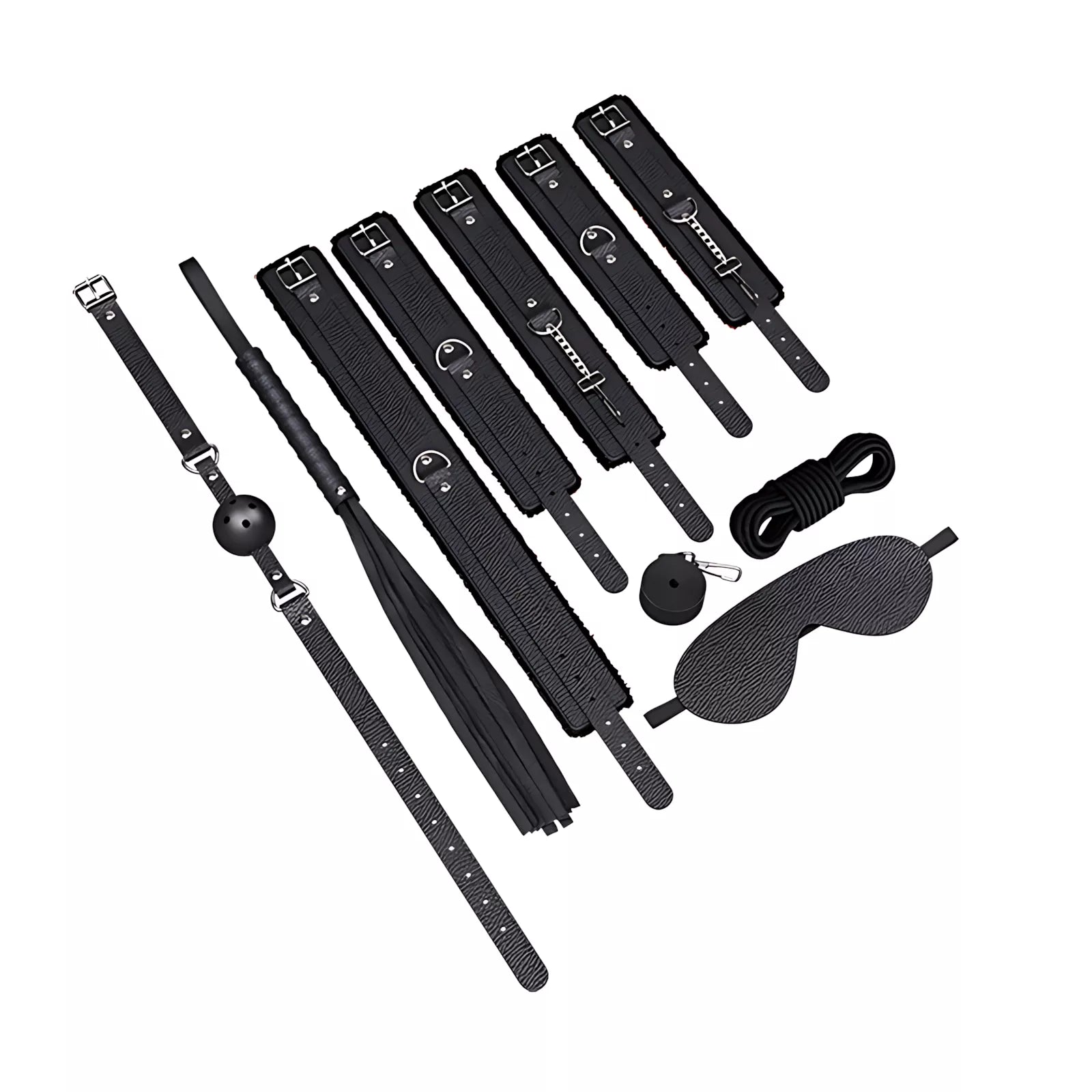 XUNAN SM Bondage Restraint Kit 8-Piece / 11-Piece Set