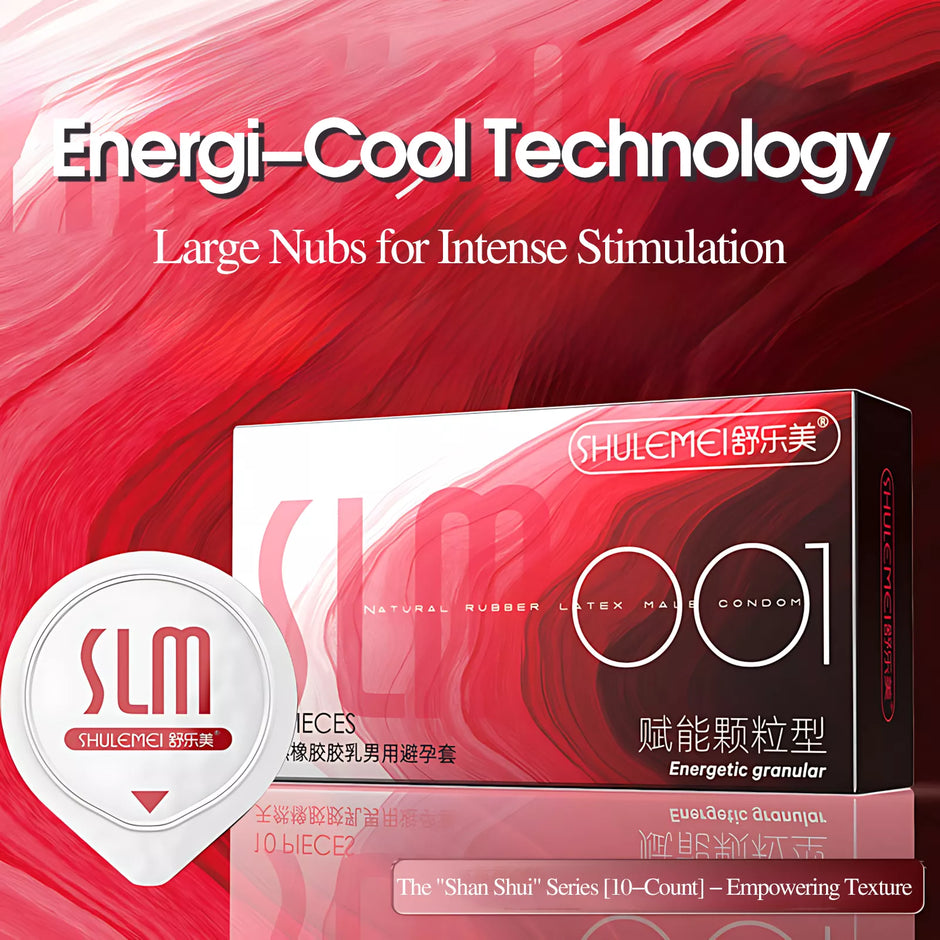 XUNAN Hyaluronic Acid Ultra-Thin Textured Condoms ShanShui Series