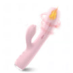 XUNAN Cute Rabbit Heating Thrusting G-Spot Dildo for Women
