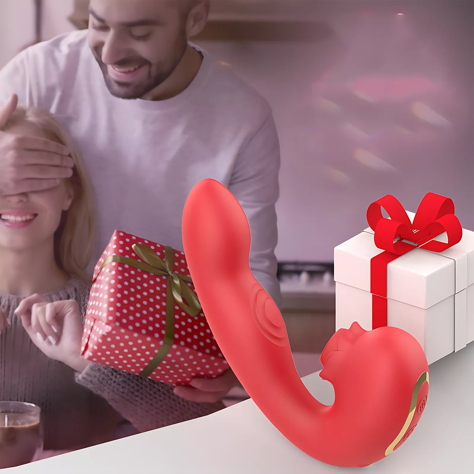 XUNAN Suck Vibrator Nipple Stimulator for Women