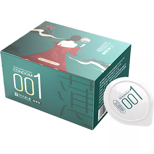XUNAN Hyaluronic Acid Moist Ultra-Thin Textured Condoms