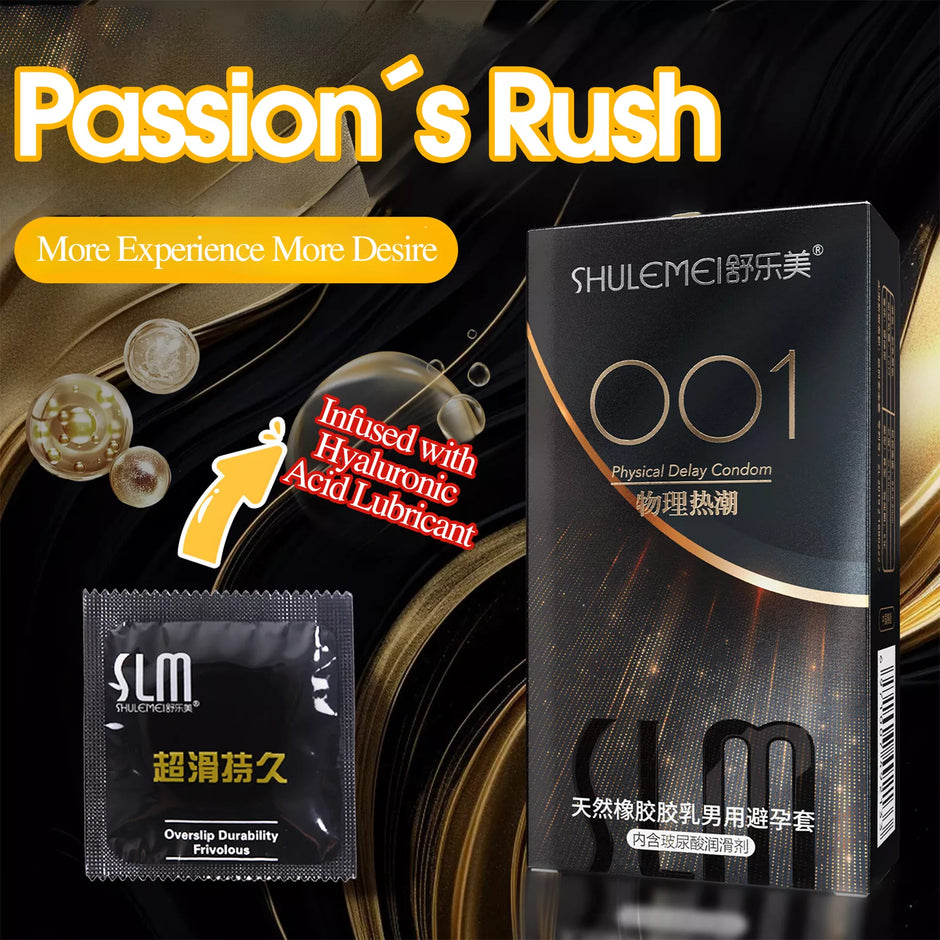 XUNAN Hyaluronic Acid 001 Screaming Thin Condoms