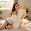 XUNAN Plush Dog Pillow with Hidden Telescopic Dildo & Remote Control